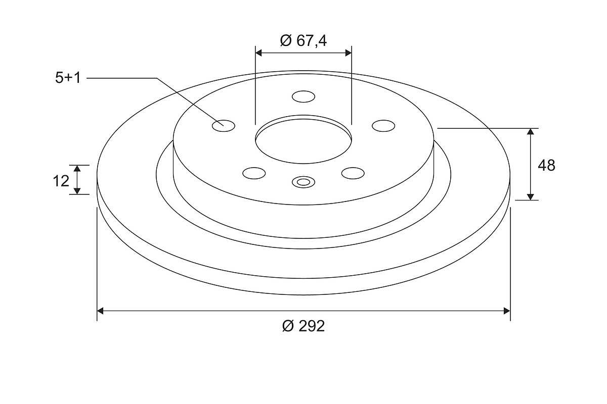 Disques de frein VALEO ref. 672625